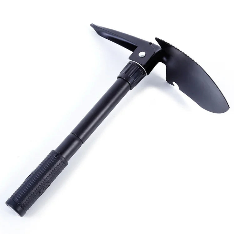 A multi-functional foldable shovel, suitable for camping, military survival, and durable outdoor tools - military-style shovel