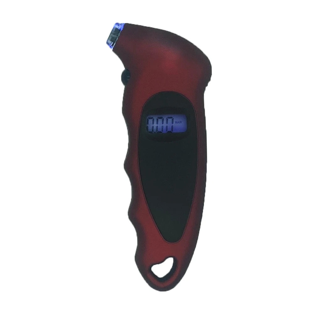LCD Display Digital Tire Pressure Gauge 0-150 PSI Backlight High-Precision Monitoring Car Monitor Barometer Tire Pressure Gauge