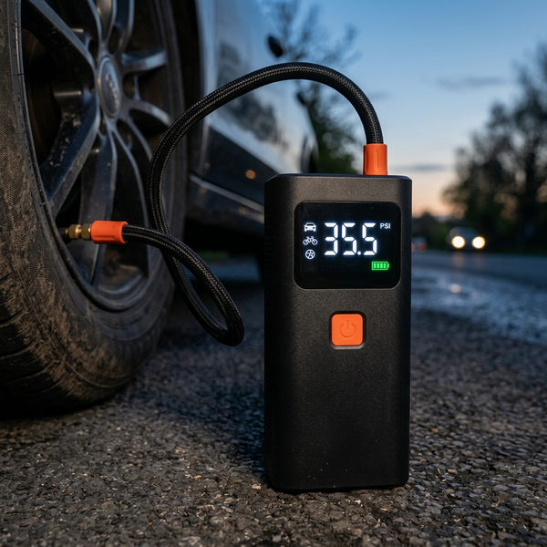 Cordless Tyre Inflator 150PSI | 3x Faster Digital Pump