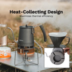Fire-Maple Petrel Gooseneck Pour-Over Kettle