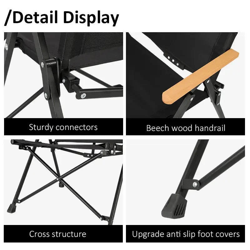 High quality lightweight Kermit chair  aluminum frame beach camping folding chair outdoor furniture