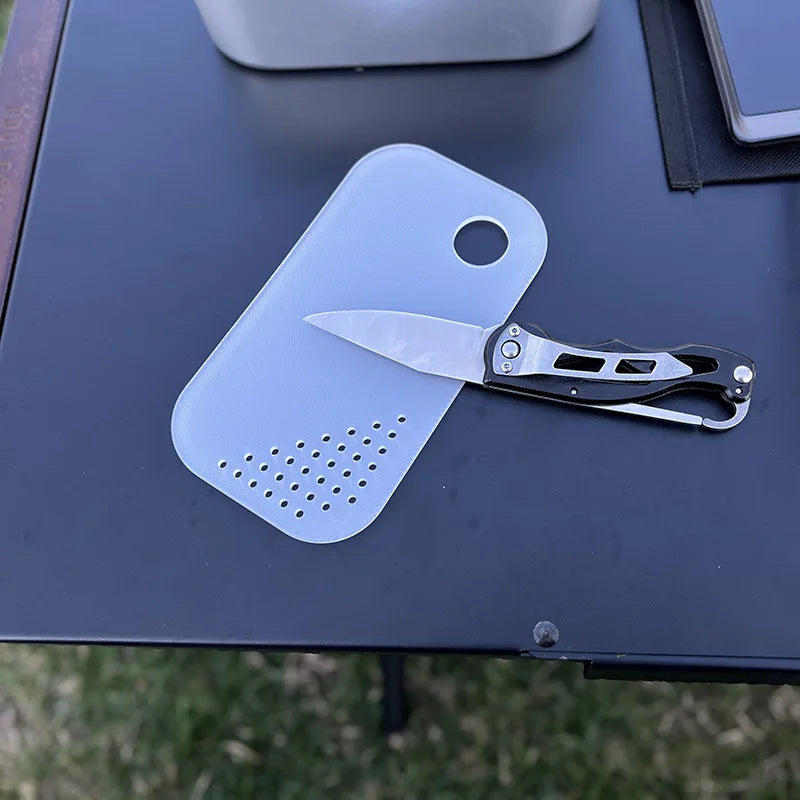 Outdoor Camping Mini Cutting Board Portable Plastic Small Chopping Board Japanese Bento Box Special Backing Plate Knife Board