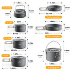 Naturehike Camping Cookware Set | 2 to 7 Person