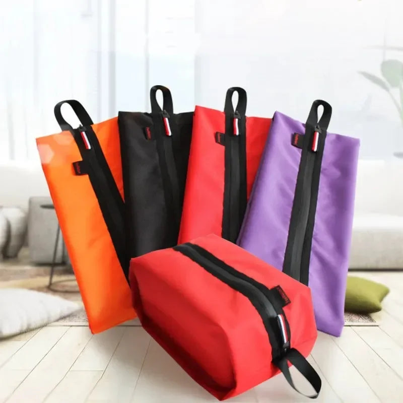 Waterproof Hanging Toiletry Bag - Ultralight Oxford Fabric for Camping Hiking Travel, Durable & Foldable Storage Organizer