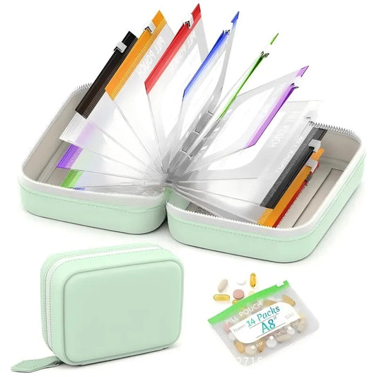 Portable Travel Silicone Storage Bag, Food Grade Silicone Reusable Bag, Leak Proof for Snacks Toiletries Cosmetics