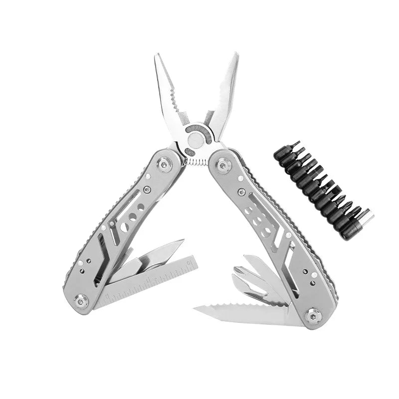 Multi-tool Pocket Knife Pliers Folding Mini Portable Fold Outdoor Tactical Hunting Survival Rescue Repair Tool Multipurpose