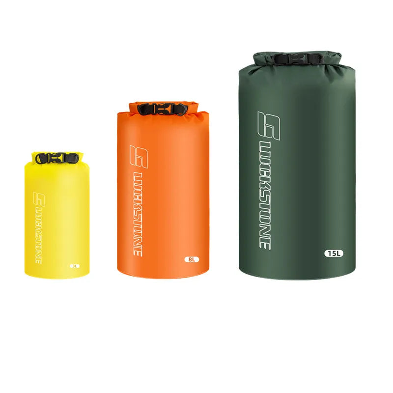 3 pcs/set Waterproof Dry Bag Sack Floating Storage Bag for Kayaking Rafting Swimming Hiking Camping Adventure  3-75L