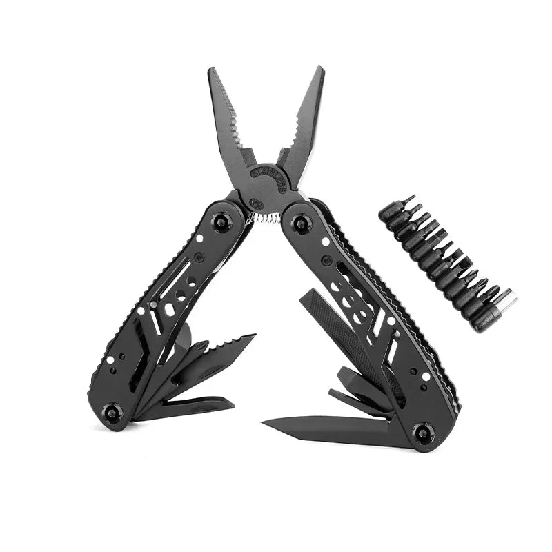 Multi-tool Pocket Knife Pliers Folding Mini Portable Fold Outdoor Tactical Hunting Survival Rescue Repair Tool Multipurpose