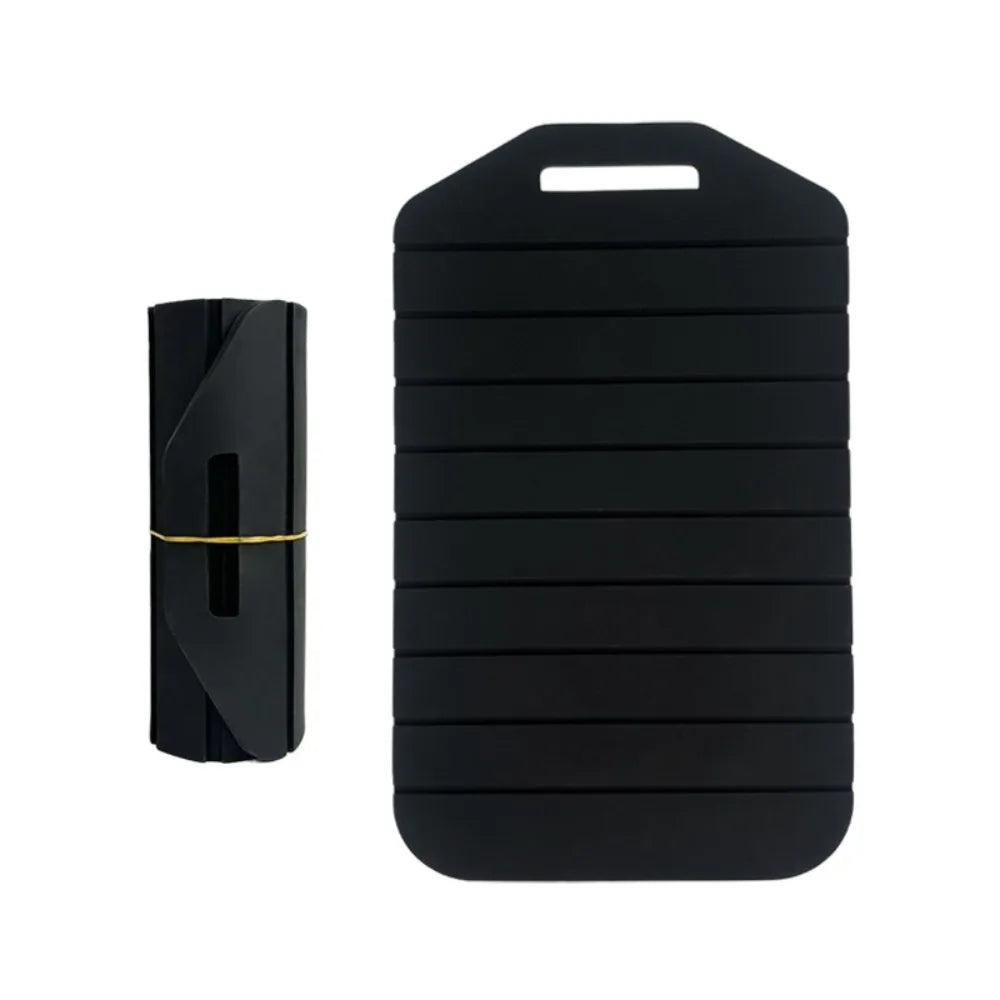 Non-Stick Folding Cutting Board Anti-Slip Easy Grip Handle Silicone Cut Board Portable Flexible Food Prep Tool Outdoor Cooking