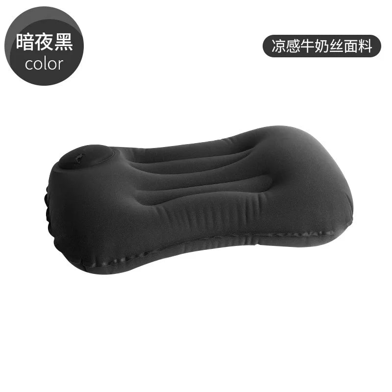 BISINNA Camping Inflatable Pillow Portable Ultralight Travel Hiking Air Sleeping Pillow for Neck and Lumbar Support