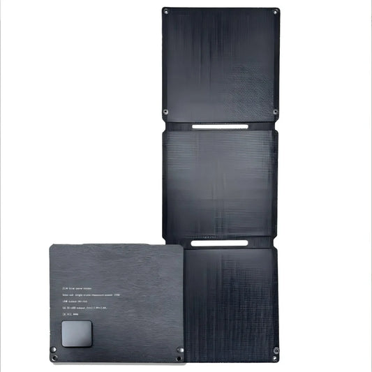 21W Portable Solar Panel Foldable Solar Charger 16.85V - Ultra-fast Solar Phone Charger for Camping Hiking Backpacking - Dual