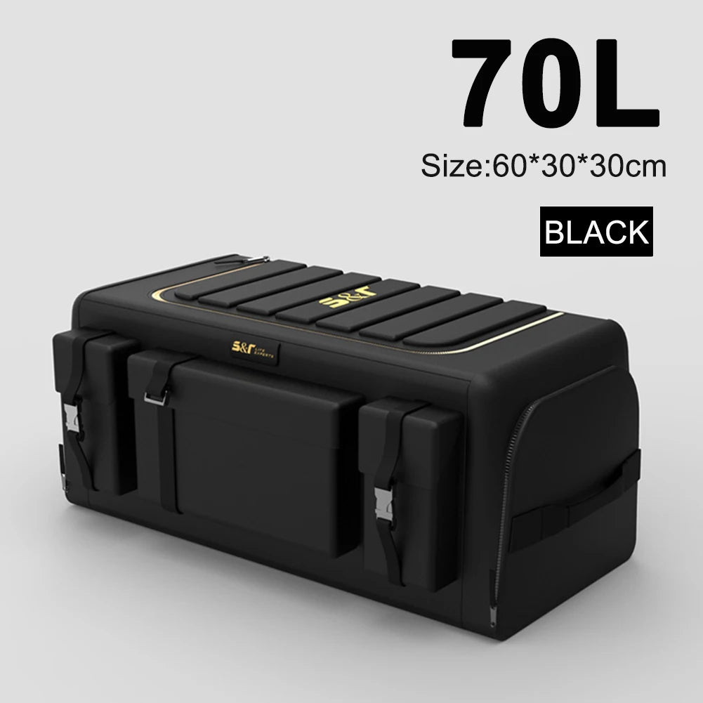 Universal Car Trunk Organizer 70L Storage Box Oxford Cloth 트렁크정리함 Folding Organizador Maletero De Coche For Tesla 모델3 모델y