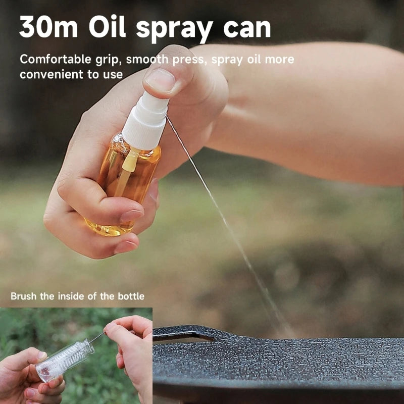 12Pcs Mini Condiment Bottle Condiment Container Set Outdoor Seasoning Bottles Sets Camping Picnics Fishing Barbecue Dropshipping