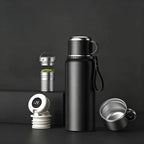 Insulated Water Bottle 1L | Digital Temperature Display