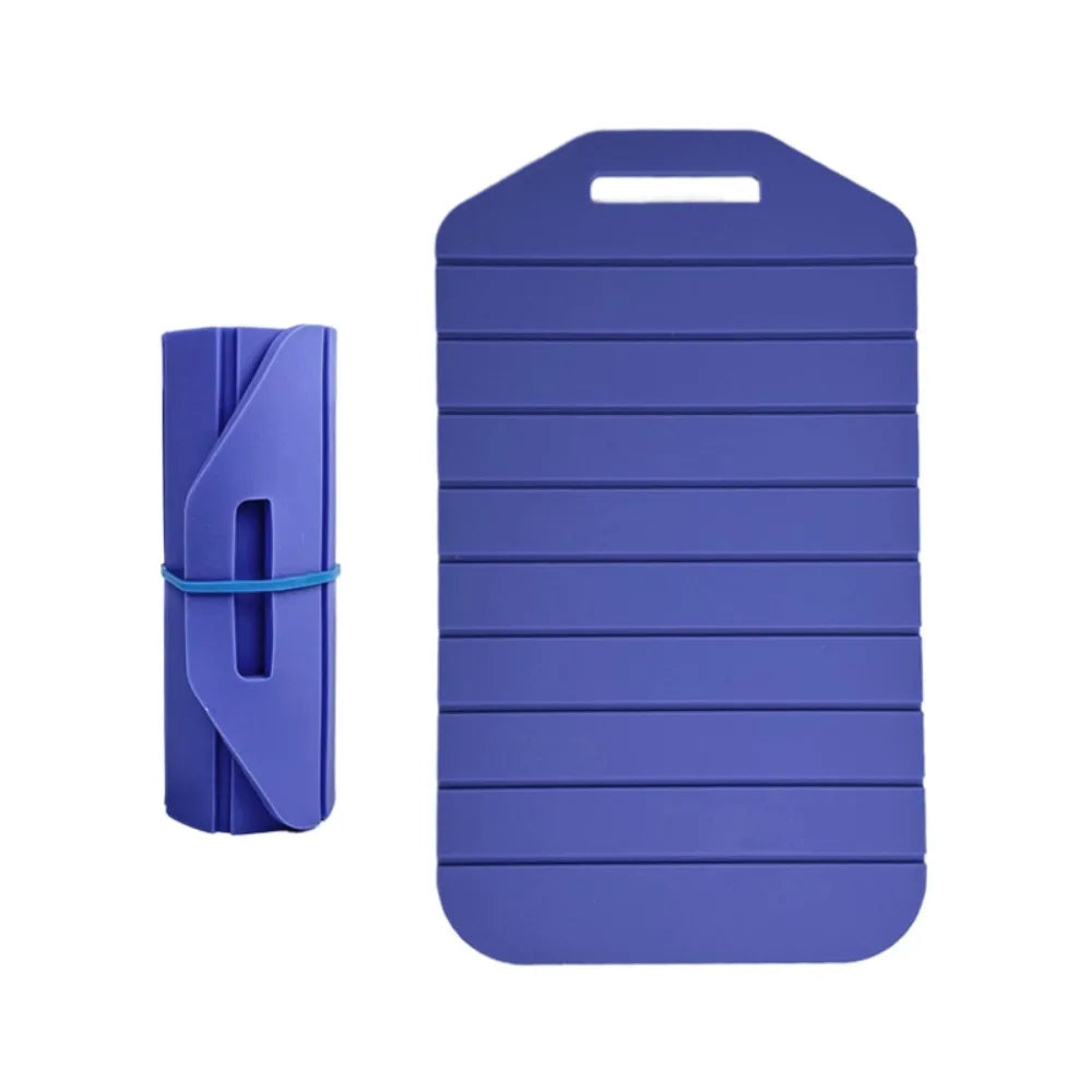 Non-Stick Folding Cutting Board Anti-Slip Easy Grip Handle Silicone Cut Board Portable Flexible Food Prep Tool Outdoor Cooking