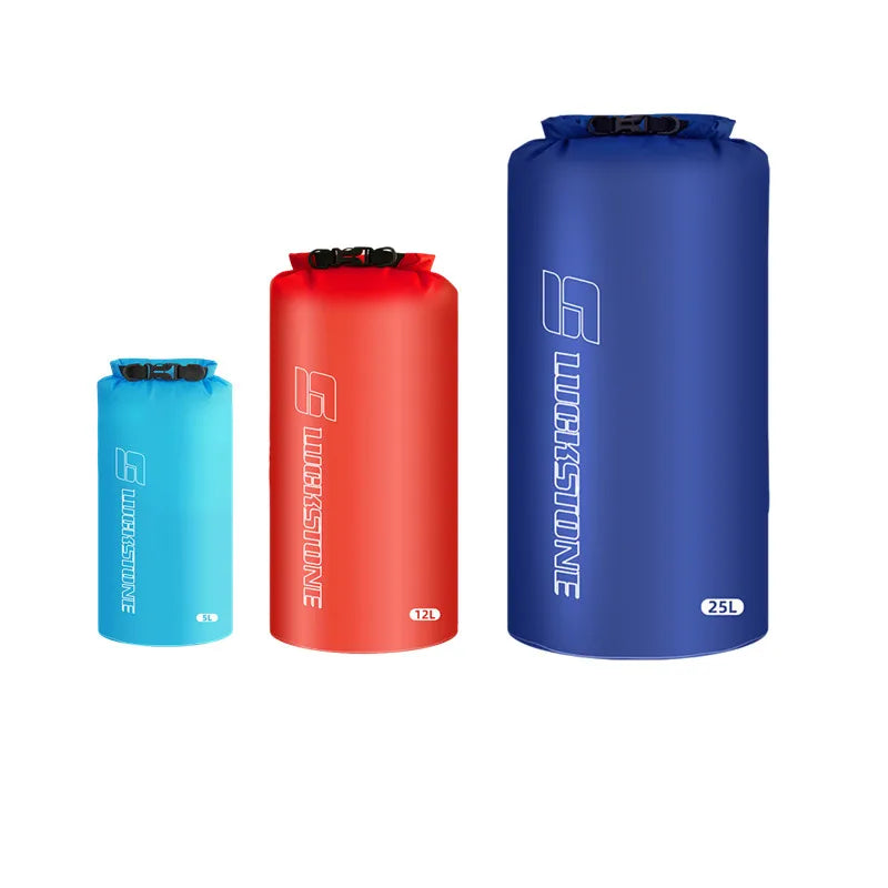 3 pcs/set Waterproof Dry Bag Sack Floating Storage Bag for Kayaking Rafting Swimming Hiking Camping Adventure  3-75L