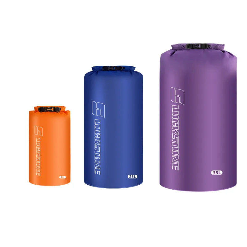 3 pcs/set Waterproof Dry Bag Sack Floating Storage Bag for Kayaking Rafting Swimming Hiking Camping Adventure  3-75L