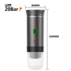 Portable Wireless Espresso Machine | 3-in-1 Capsule and Ground
