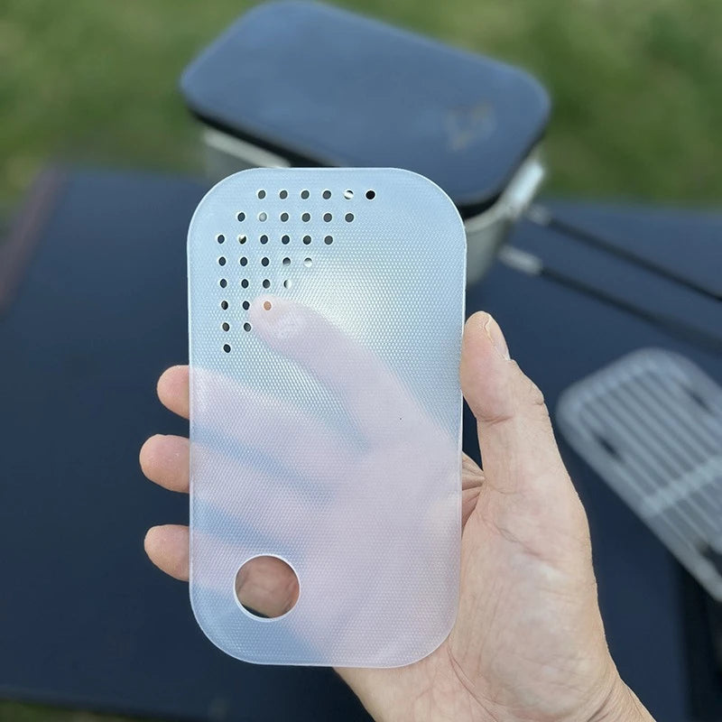 Outdoor Camping Mini Cutting Board Portable Plastic Small Chopping Board Japanese Bento Box Special Backing Plate Knife Board