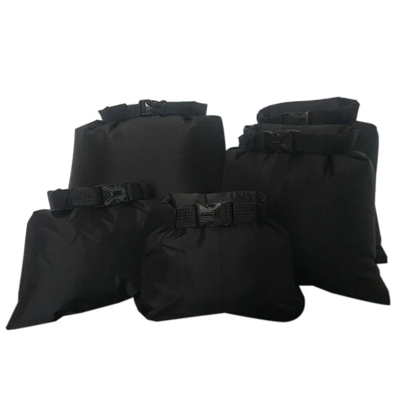 Waterproof Dry Bag Set 5PCS 2L 5L 10L 15L 20L Roll Top Ocean Pack Floating Sack Beach Travel Swimming Snorkeling Kayaking