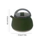 Collapsible Camping Kettle | Silicone with Stainless Steel Base