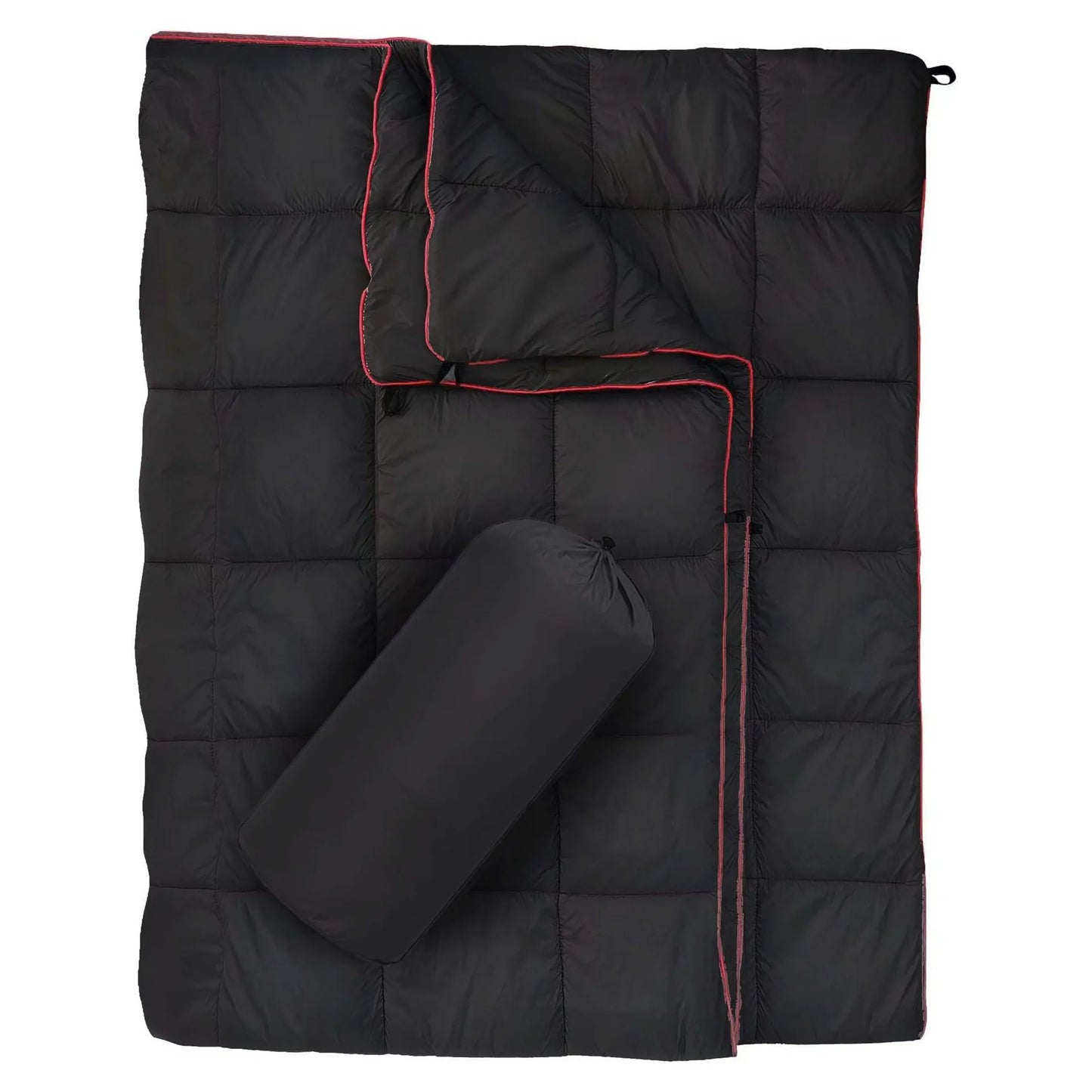 Down Camping Blanket Lightweight Warm Packable Camping Quilt Portable Foldable Down Blanket Outdoor Camping Hiking Travel Quilt