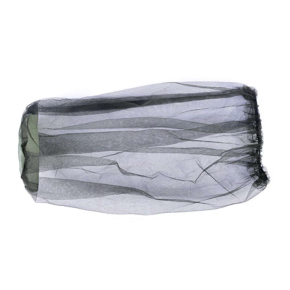 Outdoor Safe Travel Camping Mesh Cap Midge Mosquito Insect Hat Bug Head Net Face Protector