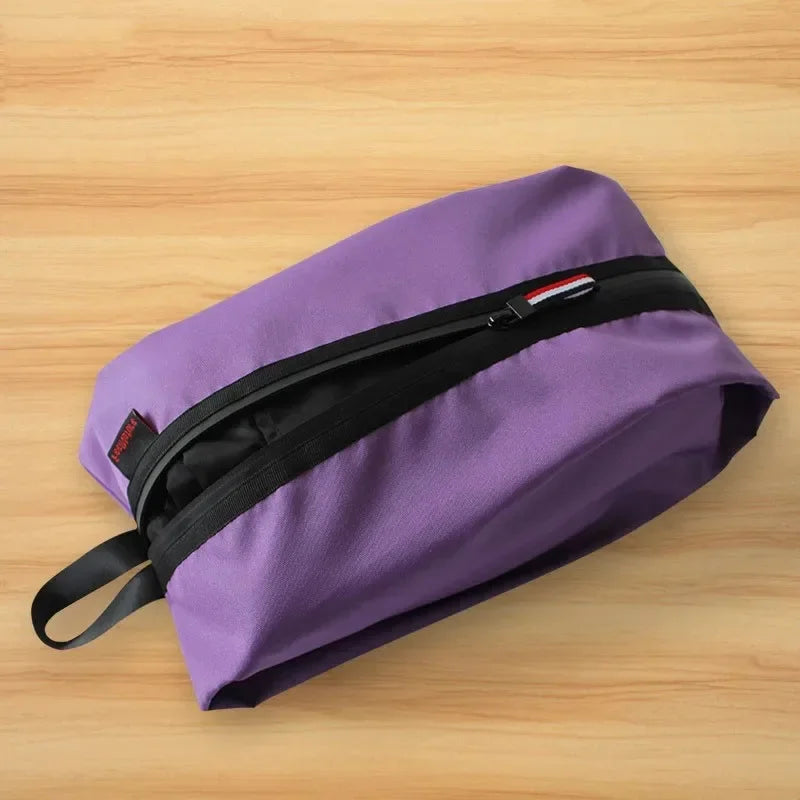 Waterproof Hanging Toiletry Bag - Ultralight Oxford Fabric for Camping Hiking Travel, Durable & Foldable Storage Organizer