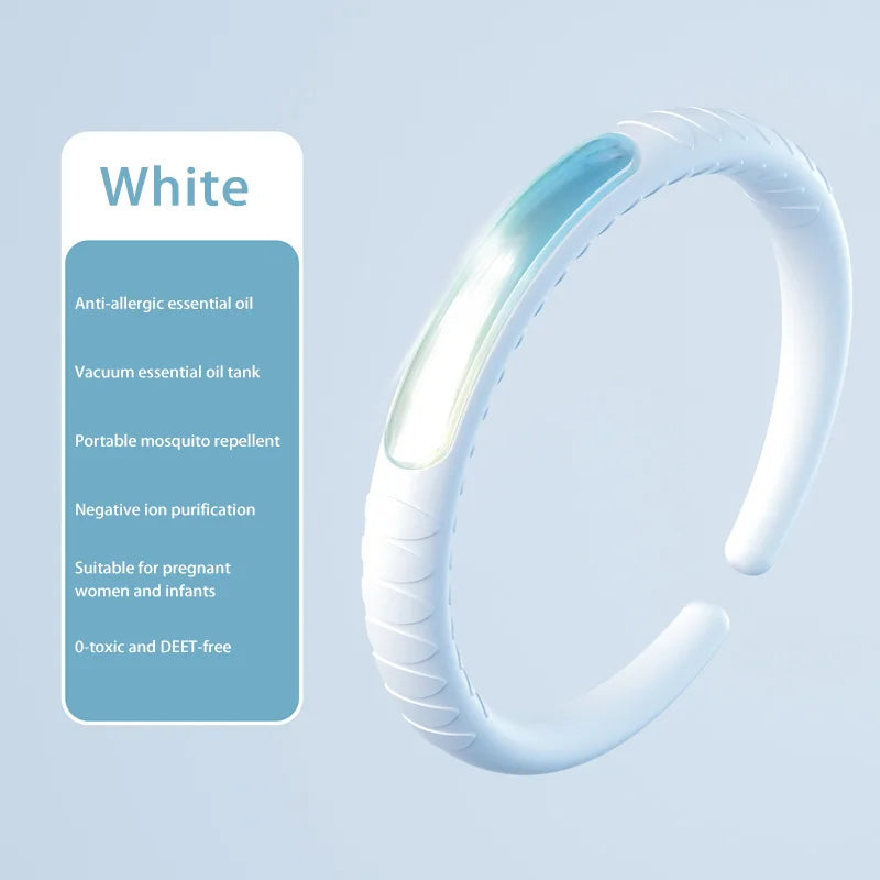 Lenovo Mosquito-repelling Bracelet Essential Oil Waterproof Outdoors Silicone Safe Wristband Portable Pest Artifact Camping Tool