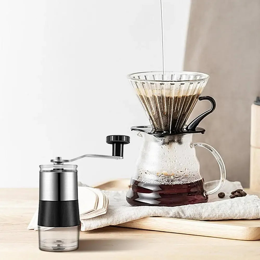 Manual Coffee Grinder Coffee Bean Grinder Manual Burr Hand Coffee Grinder Unique Gift For Camping