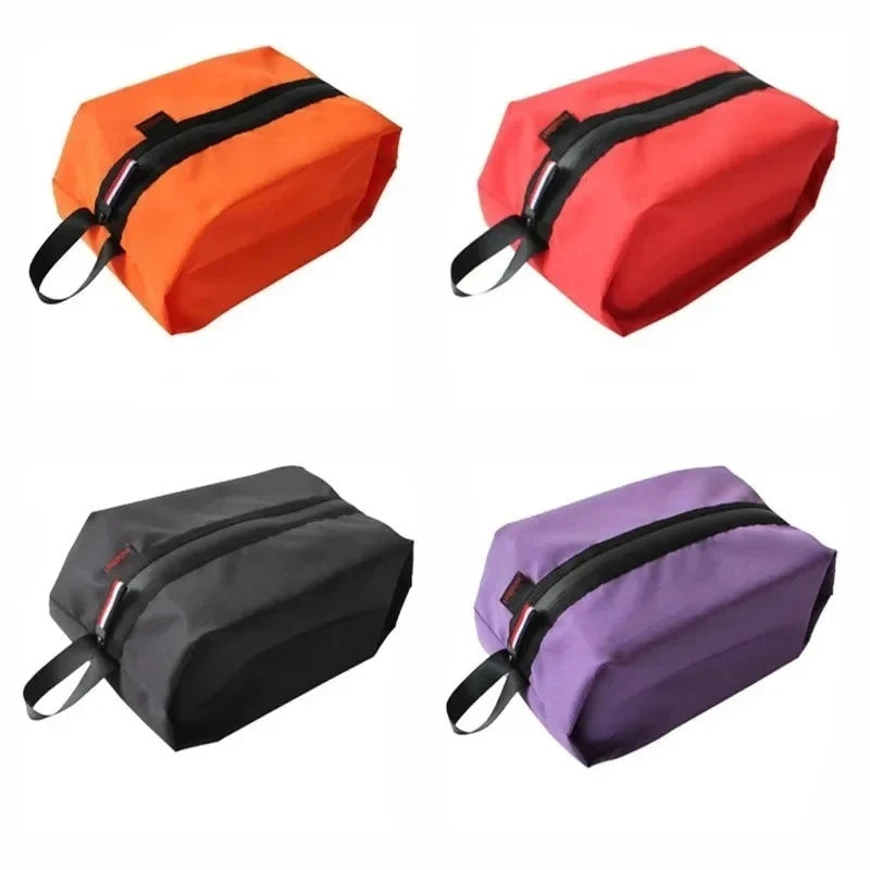 Waterproof Hanging Toiletry Bag - Ultralight Oxford Fabric for Camping Hiking Travel, Durable & Foldable Storage Organizer