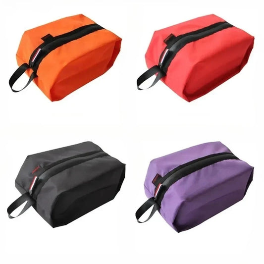 Waterproof Hanging Toiletry Bag - Ultralight Oxford Fabric for Camping Hiking Travel, Durable & Foldable Storage Organizer