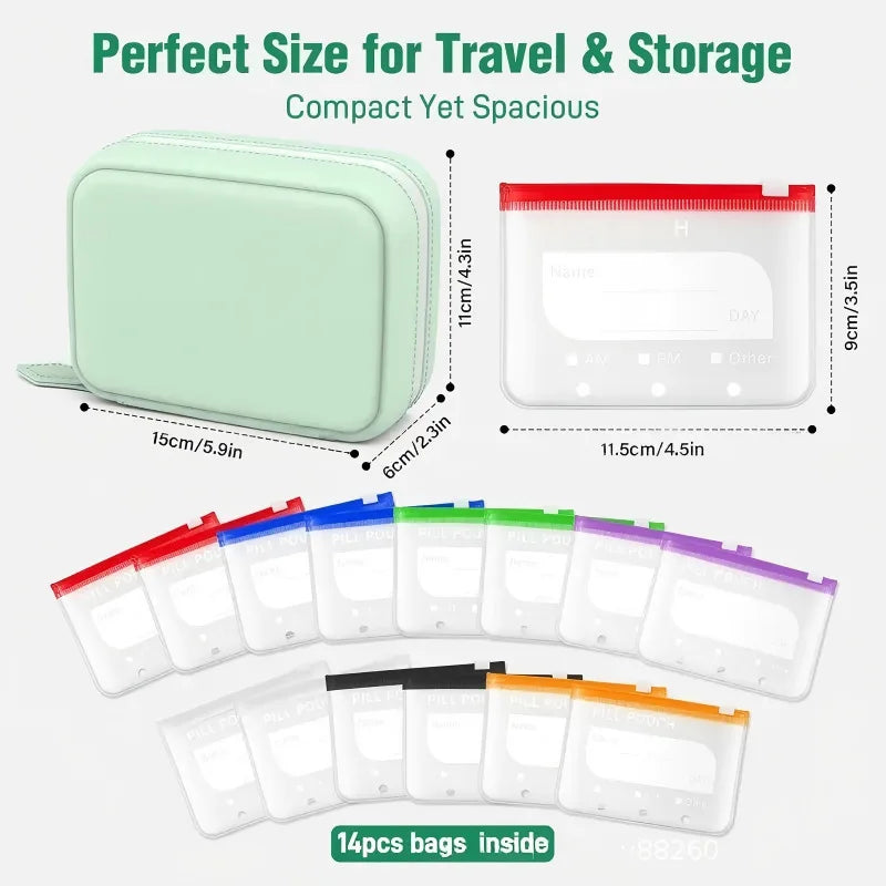 Portable Travel Silicone Storage Bag, Food Grade Silicone Reusable Bag, Leak Proof for Snacks Toiletries Cosmetics