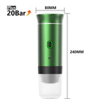 Portable Wireless Espresso Machine | 3-in-1 Capsule and Ground