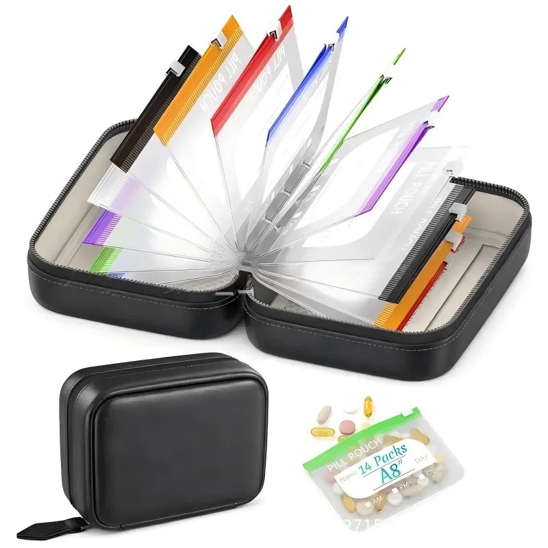Portable Travel Silicone Storage Bag, Food Grade Silicone Reusable Bag, Leak Proof for Snacks Toiletries Cosmetics