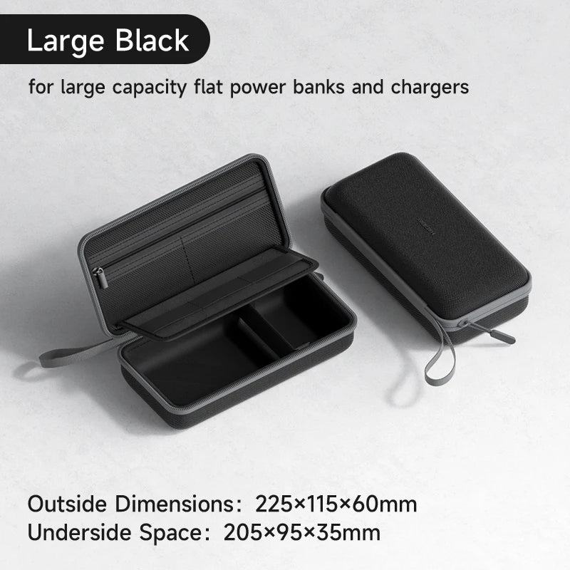 Hagibis Electronic Organizer Travel Cable Organizer Bag Pouch Portable Carry Case for Cable Charger SD Card Mouse Power Bank