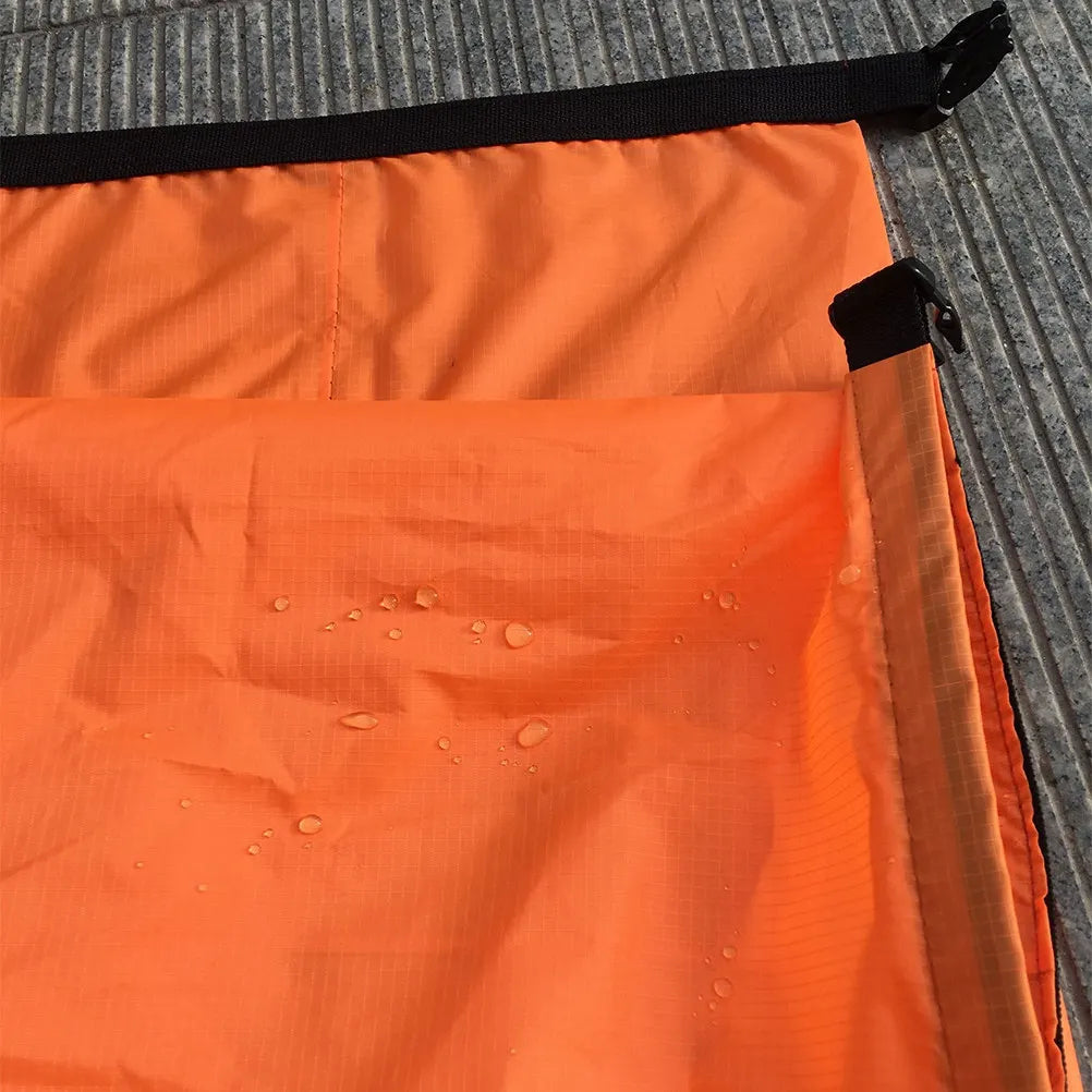 5Pcs Waterproof Dry Bag Set Watertight Fabrics Roll-Top Sealed Closure for Rafting Kayaking Boating Camping Drifting Storage