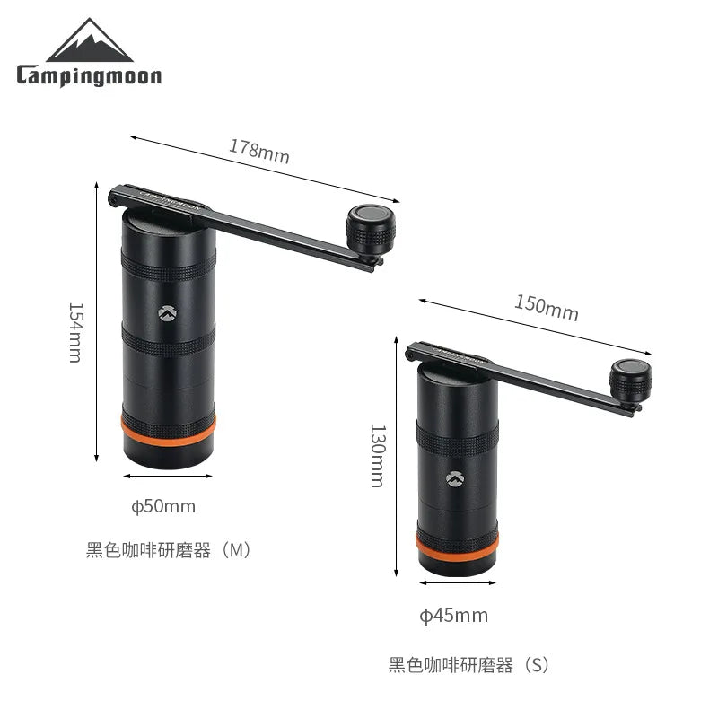 Travel Manual Coffee Grinder Campingmoon CC-115 CC-152 Portable Hand Coffee Mill Grinder