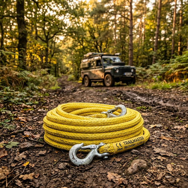 Heavy Duty Tow Cable 5M | 8 Ton Recovery Rope