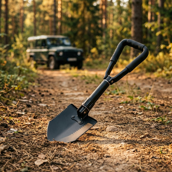 Folding Shovel Multi-Tool | Spade, Saw and Pickaxe