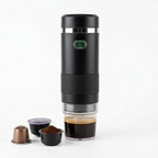 Portable Wireless Espresso Machine | 3-in-1 Capsule and Ground