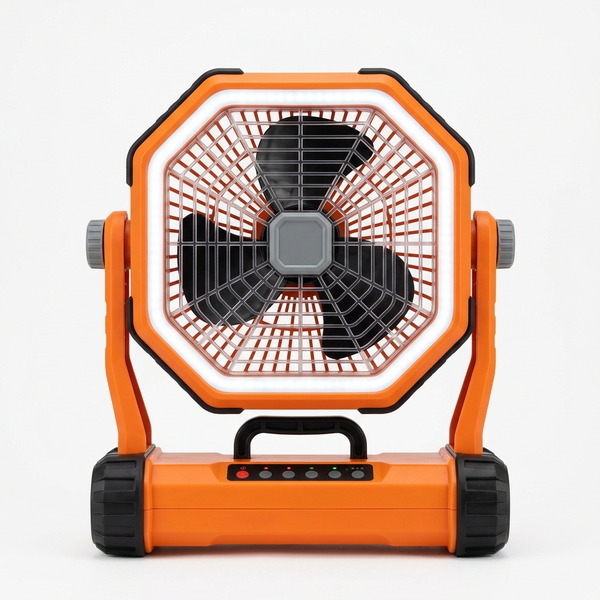 Camping Ceiling Fan 20000mAh | Remote Control LED Light