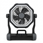 Camping Ceiling Fan 20000mAh | Remote Control LED Light