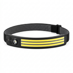 COB LED Headlamp | USB Rechargeable Motion Sensor