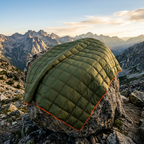 Down Camping Blanket | Lightweight Packable Quilt